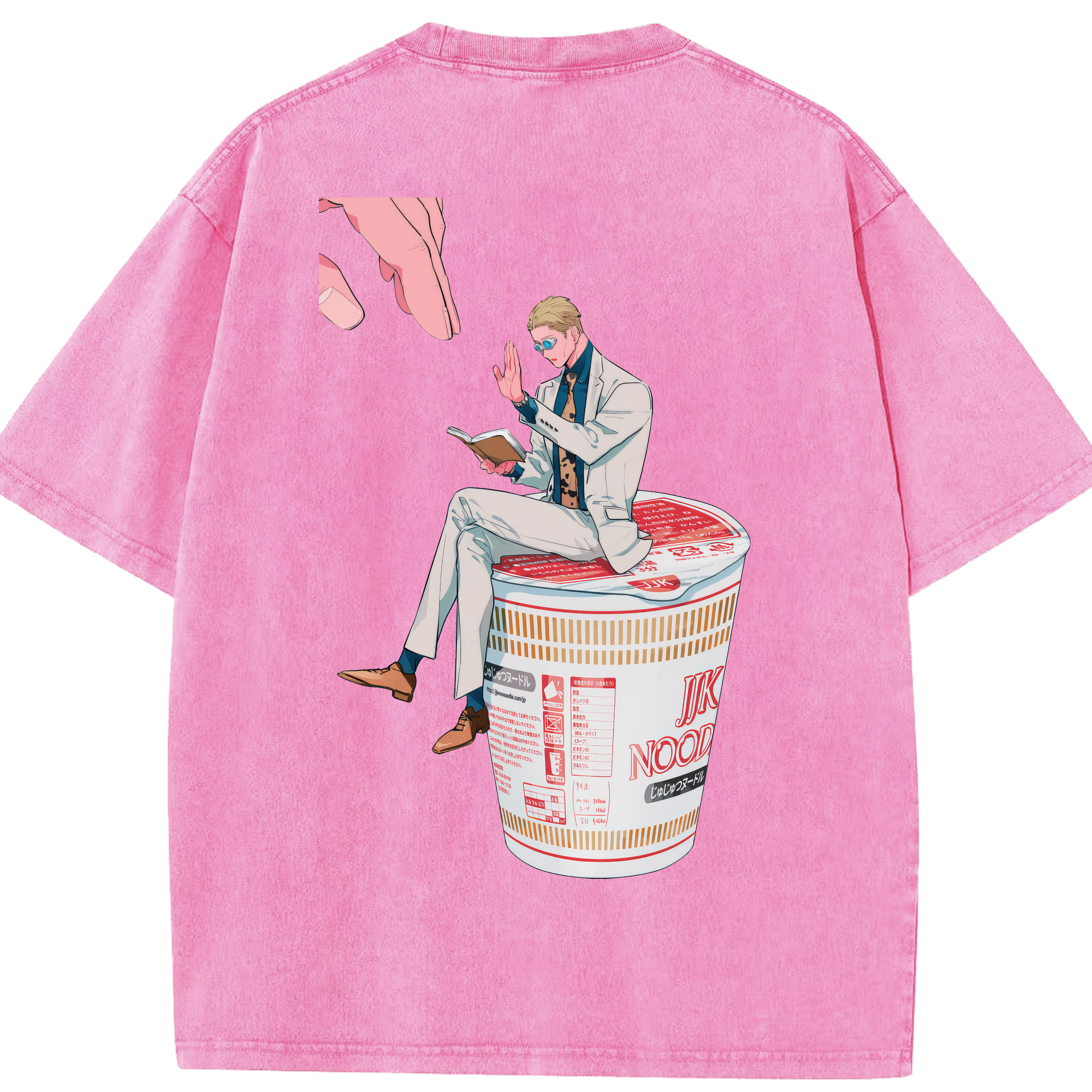 （画像用） 呪術廻戦 Jujutsu Kaisen 綿100% ヴィンテージ風 半袖Tシャツ（背面プリント）